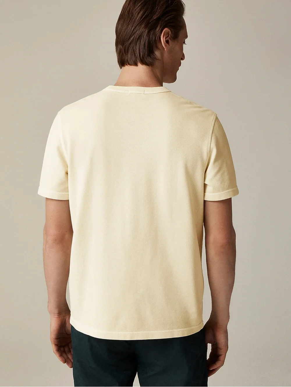 J. Crew Short-Sleeve Pocket Tee in Deep Blue